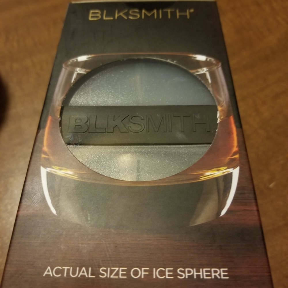 Blksmith sphere ice molds set of 2